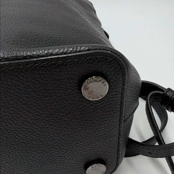 Michael Kors Adele Large
Leather Backpack in
Midnight - Picture 9 of 11